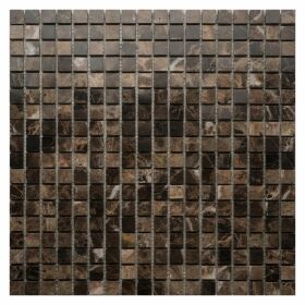 Stone mosaic Emperador Dark Pol 30,5х30,5