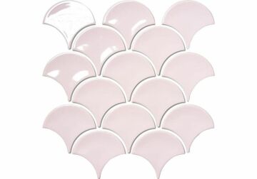 Ceramic mosaic PINK SCALES 25,9х27,3