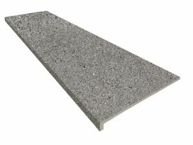 Peldano Recto Gris
