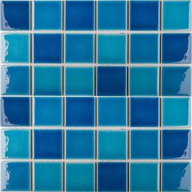 Crackle Blue Mixed Glossy LWWB84555