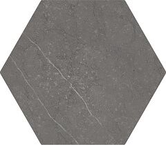 Petra Hexagon Charcoal