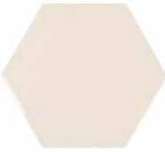 21914 Hexagon Ivory Crem