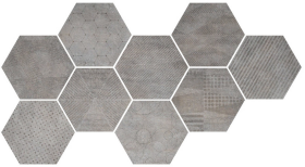 Hexagon Freeport Grey