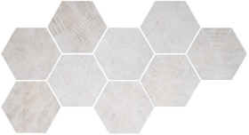 Hexagon Freeport White