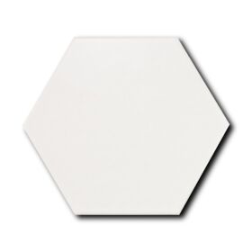 22357 Hexagon White Matt