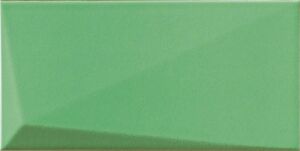 Плитка настенная Diamond emerald 10х20 (7 вида рельефа) (1м2/50шт)