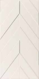 4D Chevron White Matt D730