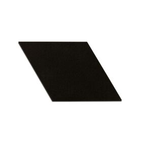 Rhombus Black Smooth 22693