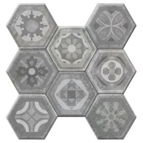 Hexagonal Asland Gris