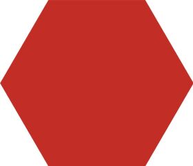 Basic Hexagon Red
