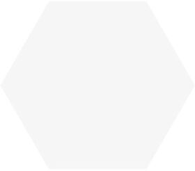 K945261 Miniworx Hexagon White matt