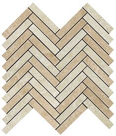 Light Herringbone Mosaic