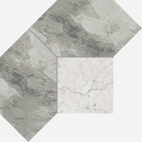 620110000083 Mosaico Silver Polygon