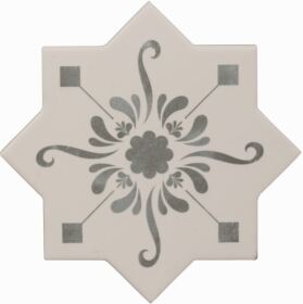 Star Dec Stencil Grey