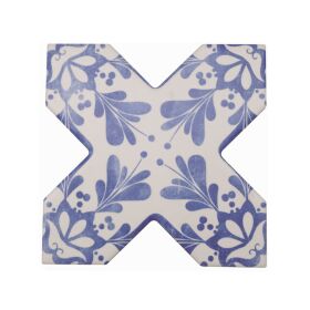 Cross Dec Stencil Electric Blue