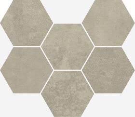 Mos. 620110000108 Greige Hexagon