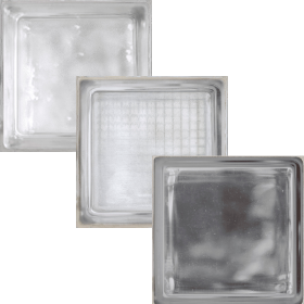 Glass Block Dusty White