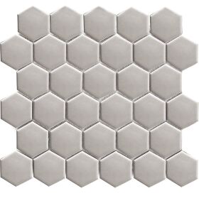 Hexagon small Grey Glossy (MT20116)