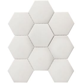 Hexagon big White Antislip (JFQ51011)