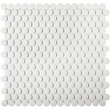 Penny Round White Antislip (JNK81011)