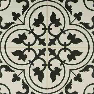 Ledbury Charcoal Black Pre-cut 45x45