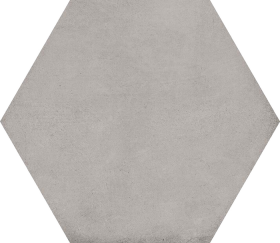 Hexagono Bampton Gris 23.3x26.8