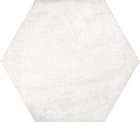 Hexagono Bampton Nieve 23.3x26.8