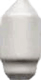 Angulo Remate Quarter Blanco Mate 1.6x5
